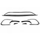 Splitters Μπροστινού Προφυλακτήρα Για Mercedes-Benz CLA W117 Facelift 16-18  Με Amg Line Προφυλακτήρα Piano Black 8 Τεμάχια