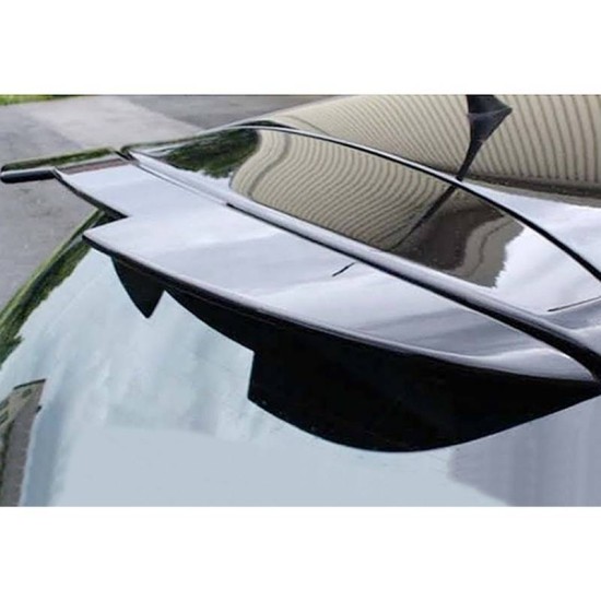 Αεροτομή Οροφής Για Seat Leon 1P 09-13 Cupra Look V1 Από Abs Πλαστικό Μαύρη Γυαλιστερή