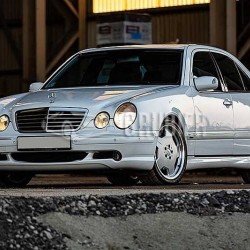 Μπροστινός Προφυλακτήρας Για Mercedes-Benz E-Class W210 99-02 Amg Look Με Προβολάκια Μπροστινός Προφυλακτήρας Για Mercedes-Benz E-Class W210 99-02 Amg Look Με Προβολάκια