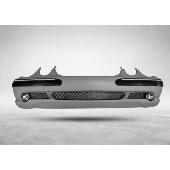 Μπροστινός Προφυλακτήρας Για Mercedes-Benz E-Class W210 99-02 Amg Look Με Προβολάκια