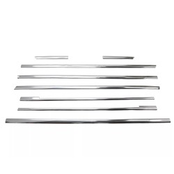 Διακοσμητικά Τριμ Παραθύρων Χρωμίου Για Mercedes-Benz Vito W447 2014+ L3 Σετ 8 Τεμάχια Διακοσμητικά Τριμ Παραθύρων Χρωμίου Για Mercedes-Benz Vito W447 2014+ L3 Σετ 8 Τεμάχια