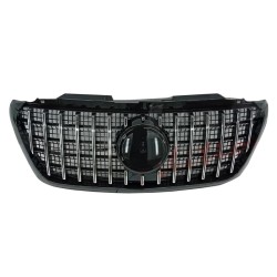 Μάσκα Για Mercedes-Benz Sprinter W907 18-26 GT Amg Panamericana Μαύρο/Χρώμιο 1 Τεμάχιο