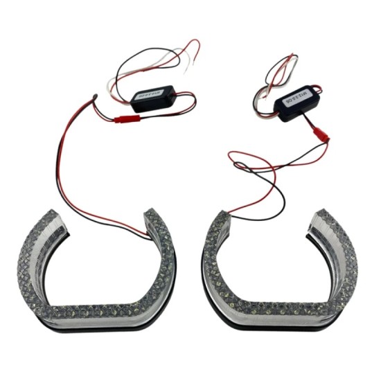 Καπάκι Για Προτζέκτορα 3.0" Τετράγωνο Matrix M12 Με Led DRL 1 Τεμάχιο Καπάκι Για Προτζέκτορα 3.0" Τετράγωνο Matrix M12 Με Led DRL 1 Τεμάχιο