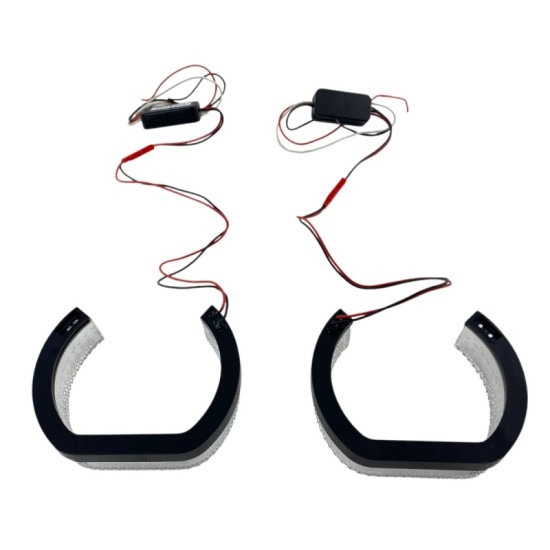 Καπάκι Για Προτζέκτορα 3.0" Τετράγωνο Matrix M12 Με Led DRL 1 Τεμάχιο Καπάκι Για Προτζέκτορα 3.0" Τετράγωνο Matrix M12 Με Led DRL 1 Τεμάχιο