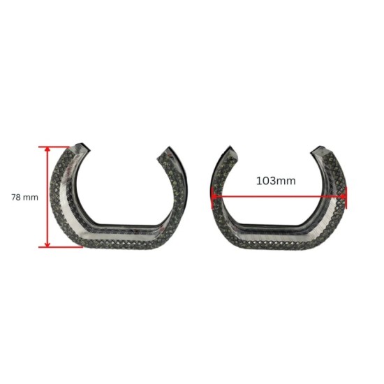 Καπάκι Για Προτζέκτορα 3.0" Τετράγωνο Matrix M12 Με Led DRL 1 Τεμάχιο Καπάκι Για Προτζέκτορα 3.0" Τετράγωνο Matrix M12 Με Led DRL 1 Τεμάχιο