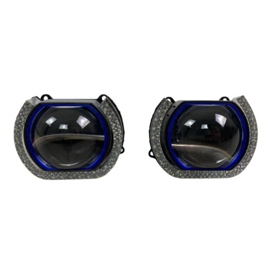 Καπάκι Για Προτζέκτορα 3.0" Τετράγωνο Matrix M12 Με Led DRL 1 Τεμάχιο Καπάκι Για Προτζέκτορα 3.0" Τετράγωνο Matrix M12 Με Led DRL 1 Τεμάχιο