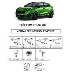 Βάσεις Πλαινών Σκαλοπατιών (Dma) Για Ford Puma St Line 2020- Suv I Βάσεις Πλαινών Σκαλοπατιών (Dma) Για Ford Puma St Line 2020- Suv I