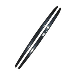 Πλαινά Μαρσπιέ Για Seat Leon mk3 2012-2019 & Universal Μασπιέ Γυαλιστερό Μαύρο Από Abs Πλαστικό 2 Τεμάχια