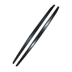 Πλαινά Μαρσπιέ Για Seat Leon mk3 2012-2019 & Universal Μασπιέ Γυαλιστερό Μαύρο Από Abs Πλαστικό 2 Τεμάχια