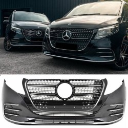 Μπροστινός Προφυλακτήρας Για Mercedes-Benz Vito & V-Class W447 2014 Facelift W448 2025+ Amg Line Look