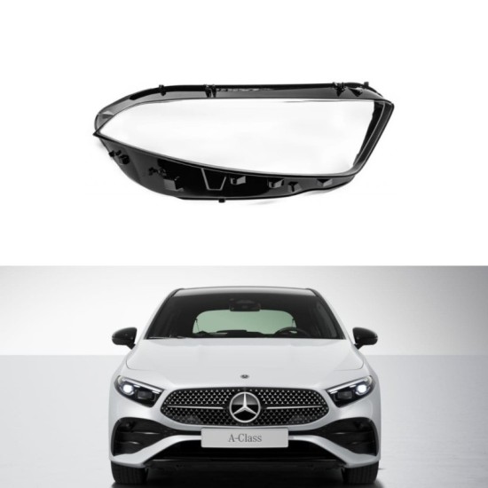 Κρύσταλλο Φαναριού Δεξί Για Mercedes-Benz A-Class W177 19-23 1 Τεμάχιο