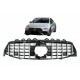 Μάσκα Για Mercedes-Benz CLA-Class C118 / W119 19+ GT Amg Panamericana Look Μαύρη Γυαλιστερή Με Χρώμιο 1 Τεμάχιο
