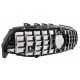 Μάσκα Για Mercedes-Benz CLA-Class C118 / W119 19+ GT Amg Panamericana Look Μαύρη Γυαλιστερή Με Χρώμιο 1 Τεμάχιο