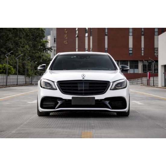 Body Kit Για Mercedes-Benz S-Class W222 Facelift 17-20 Amg S63 Look Black Edition