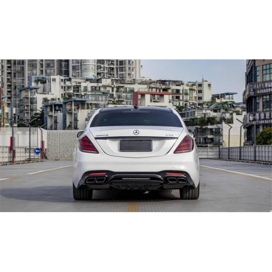 Body Kit Για Mercedes-Benz S-Class W222 Facelift 17-20 Amg S63 Look Black Edition