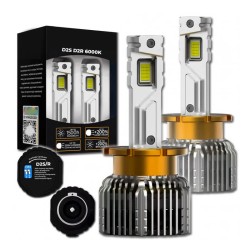 Λάμπες Led D2S Canbus 80W 6000K 12500lm 2 Τεμάχια