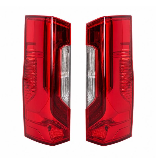Πισινά Φανάρια Set Για Mercedes Sprinter W907 / W910 2018-2026 Full Led Κόκκινο/Smoke Carner Πισινά Φανάρια Set Για Mercedes Sprinter W907 / W910 2018-2026 Full Led Κόκκινο/Smoke Carner