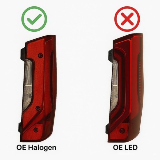 Πισινά Φανάρια Set Για Mercedes Sprinter W907 / W910 2018-2026 Full Led Κόκκινο/Smoke Carner Πισινά Φανάρια Set Για Mercedes Sprinter W907 / W910 2018-2026 Full Led Κόκκινο/Smoke Carner