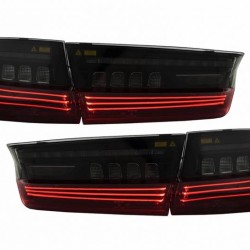 Πισινά Φανάρια Set Για Bmw 3 G20 18-22 Sedan  Laser Look Red/Crystal Vland