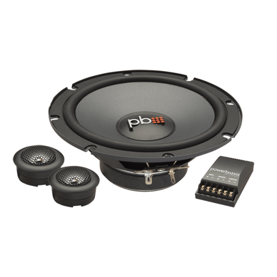 Powerbass OE/L2-6C Ηχεία Αυτοκινήτου Διαιρούμενα 6.5’’ 75W RMS (Ζευγάρι) 2 Ohms-