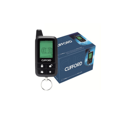 Clifford 3305X-LCD Συναγερμός Αυτοκινήτου 2-way Με Τηλεειδοποίηση με ένα LCD χειριστήριο 2-way-