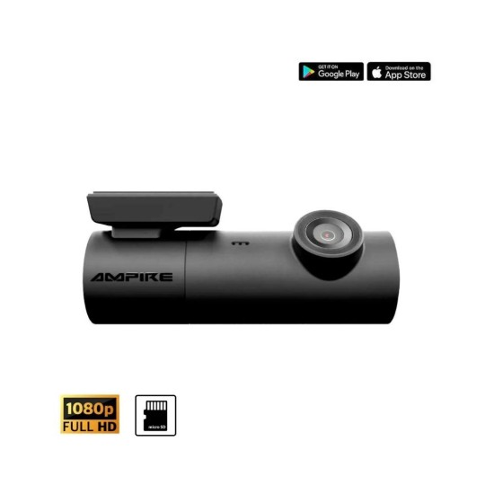 Ampire DC1-ECO Dashcam με Ανάλυση 1080p (Full-HD) WiFi και GPS/microSD (Τεμάχιο)-