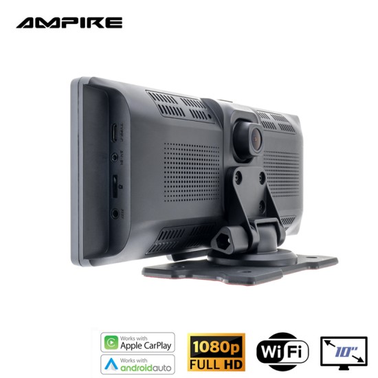 Ampire CPM101 Smartphone-Monitor 25.4cm (10'') με διπλή κάμερα AHD και λειτουργία RVC-