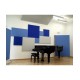 Audiodesigner Rect Ηχοαπορροφητικά Πάνελ 5cm 120x 60x5cm Blue Santorin (4 Τεμάχια)-