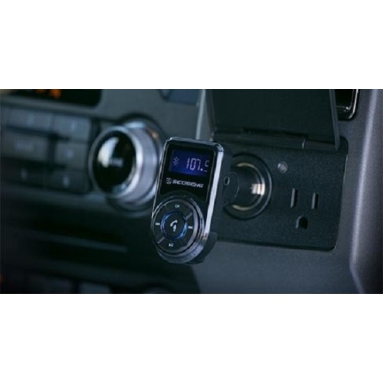 Scosche BTFMPDSR-SP Bluetooth Handsfree Αυτοκινήτου με Πομπό FM-