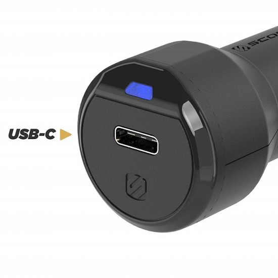 Scosche CPDC8-SP USB-C Φορτιστής Αυτοκινήτου-