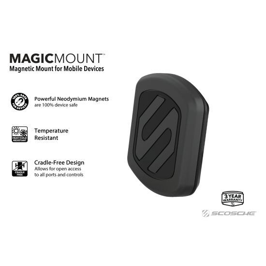 Scosche MAGVM2I MagicMount Vent Μαγνητική Βάση φορητών συσκευών-