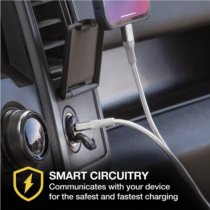 Scosche CPDC30-SP Mini Fast USB-C Car Charger-