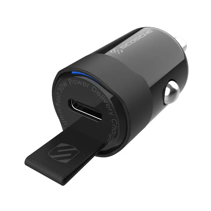 Scosche CPDC30-SP Mini Fast USB-C Car Charger-