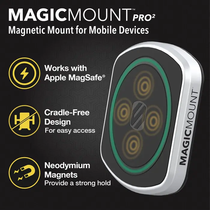Scosche MP2WD-XTSP Μαγνητική Βάση για Κινητά και MagSafe συσκευές-
