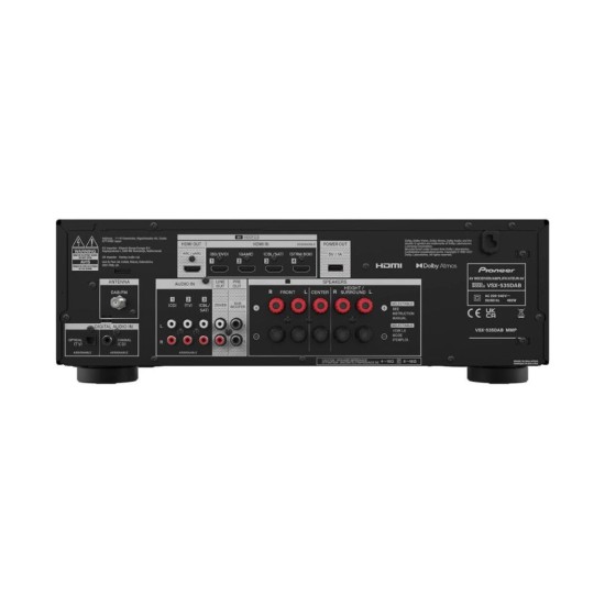 Pioneer VSX-535D AV Receiver- Ενισχυτής Home Cinema 5.2 Καναλιών Black-