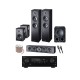 Πακέτο PISLINE Black Home Cinema 5.1.2 Magnat S Line Dolby Atmos, Pioneer VSX-835D Ραδιοενισχυτή και Oehlbach Καλώδια (Σετ)-