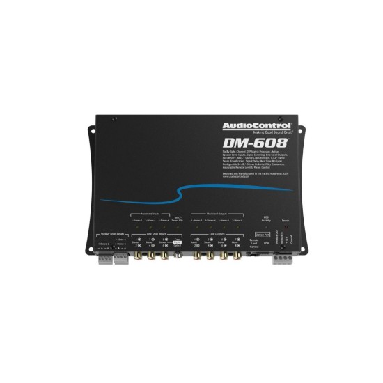 Audiocontrol DM-608 Matrix DSP  6in/8out-