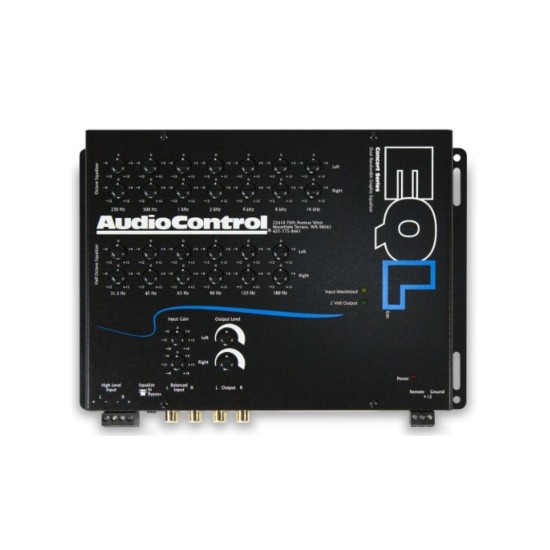 Audiocontrol EQL Car Equalizer Concert Series BLACK-