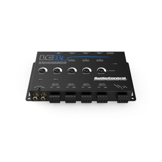 Audiocontrol LC8i 8 Channel Converter/Aux Input BLACK-