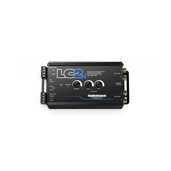 AudioControl LC2i Μετατροπέας Line Out με AccuBASS 2 Καναλιών 400W RMS (Τεμάχιο)-