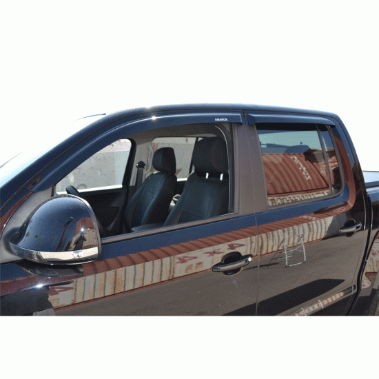 ΑΝΕΜΟΘΡΑΥΣΤΕΣ ΠΑΡΑΘΥΡΩΝ ΑΝΕΜ 500 VW AMAROK 2010+&2017+Double-Cab ΑΝΕΜΟΘΡΑΥΣΤΕΣ ΠΑΡΑΘΥΡΩΝ ΑΝΕΜ 500 VW AMAROK 2010+&2017+Double-Cab