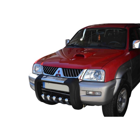 ΕΜΠΡΟΣΘΙΟΣ ΠΡΟΦΥΛΑΚΤΗΡΑΣ ΜΕ ΠΟΔΙΑ PRE 114BL MITSUBISHI L200 1998+ ΕΜΠΡΟΣΘΙΟΣ ΠΡΟΦΥΛΑΚΤΗΡΑΣ ΜΕ ΠΟΔΙΑ PRE 114BL MITSUBISHI L200 1998+