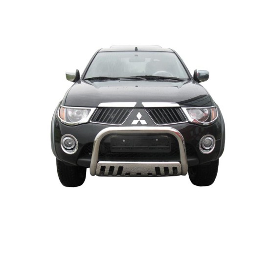ΕΜΠΡΟΣΘΙΟΣ ΠΡΟΦΥΛΑΚΤΗΡΑΣ ΜΕ ΠΟΔΙΑ (BULL-BAR) PRE 1600 MITSUBISHI L200 2006+ ΕΜΠΡΟΣΘΙΟΣ ΠΡΟΦΥΛΑΚΤΗΡΑΣ ΜΕ ΠΟΔΙΑ (BULL-BAR) PRE 1600 MITSUBISHI L200 2006+
