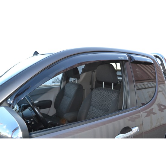 ΑΝΕΜΟΘΡΑΥΣΤΕΣ ΠΑΡΑΘΥΡΩΝ ΑΝΕΜ 500 MITSUBISHI L200 TRITON 2006+Extra-Cab ΑΝΕΜΟΘΡΑΥΣΤΕΣ ΠΑΡΑΘΥΡΩΝ ΑΝΕΜ 500 MITSUBISHI L200 TRITON 2006+Extra-Cab
