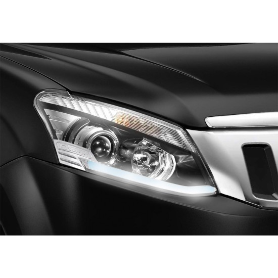 ΦΡΥΔΑΚΙ ΧΡΩΜΙΟΥ ΜΕ ΕΝΣΩΜΑΤΩΜΕΝΑ ΦΩΤΑ ΗΜΕΡΑΣ DRL 081 ISUZU DMAX 2012-2015 ΦΡΥΔΑΚΙ ΧΡΩΜΙΟΥ ΜΕ ΕΝΣΩΜΑΤΩΜΕΝΑ ΦΩΤΑ ΗΜΕΡΑΣ DRL 081 ISUZU DMAX 2012-2015