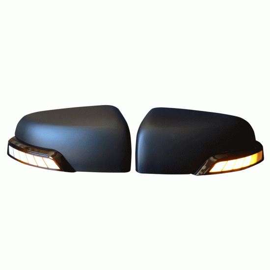 ΚΑΛΥΜΜΑΤΑ (ΚΑΠΑΚΙΑ) ΚΑΘΡΕΠΤΗ ΜΕ ΦΛΑΣ ΣΕ ΜΑΤ ΜΑΥΡΟ MIR 500BL-FL FORD RANGER T6 2012+, T7 2017+ & T8 2020+