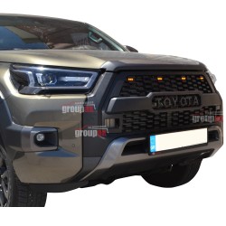 ΕΜΠΡΟΣΘΙΑ ΜΑΣΚΑ, ΜΕΓΑΛΗ ΜΕ LED GRILLE 809LED TOYOTA HILUX INVINCIBLE 2021+ ΕΜΠΡΟΣΘΙΑ ΜΑΣΚΑ, ΜΕΓΑΛΗ ΜΕ LED GRILLE 809LED TOYOTA HILUX INVINCIBLE 2021+
