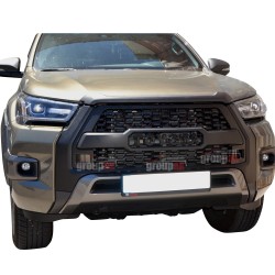 EΜΠΡΟΣΘΙΑ ΜΑΣΚΑ, ΜΕΓΑΛΗ, GRILLE 809 TOYOTA HILUX  INVINCIBLE 2021+