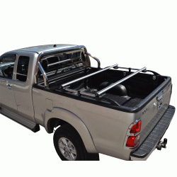 ΜΠΑΡΕΣ ΚΑΡΟΤΣΑΣ BEDBAR 067SIL TOYOTA HILUX (VIGO) 2005+&2011+