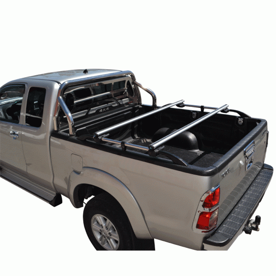 ΜΠΑΡΕΣ ΚΑΡΟΤΣΑΣ BEDBAR 067SIL TOYOTA HILUX (VIGO) 2005+&2011+